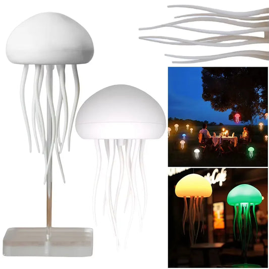 RGB Jellyfish Night Light with Voice Control