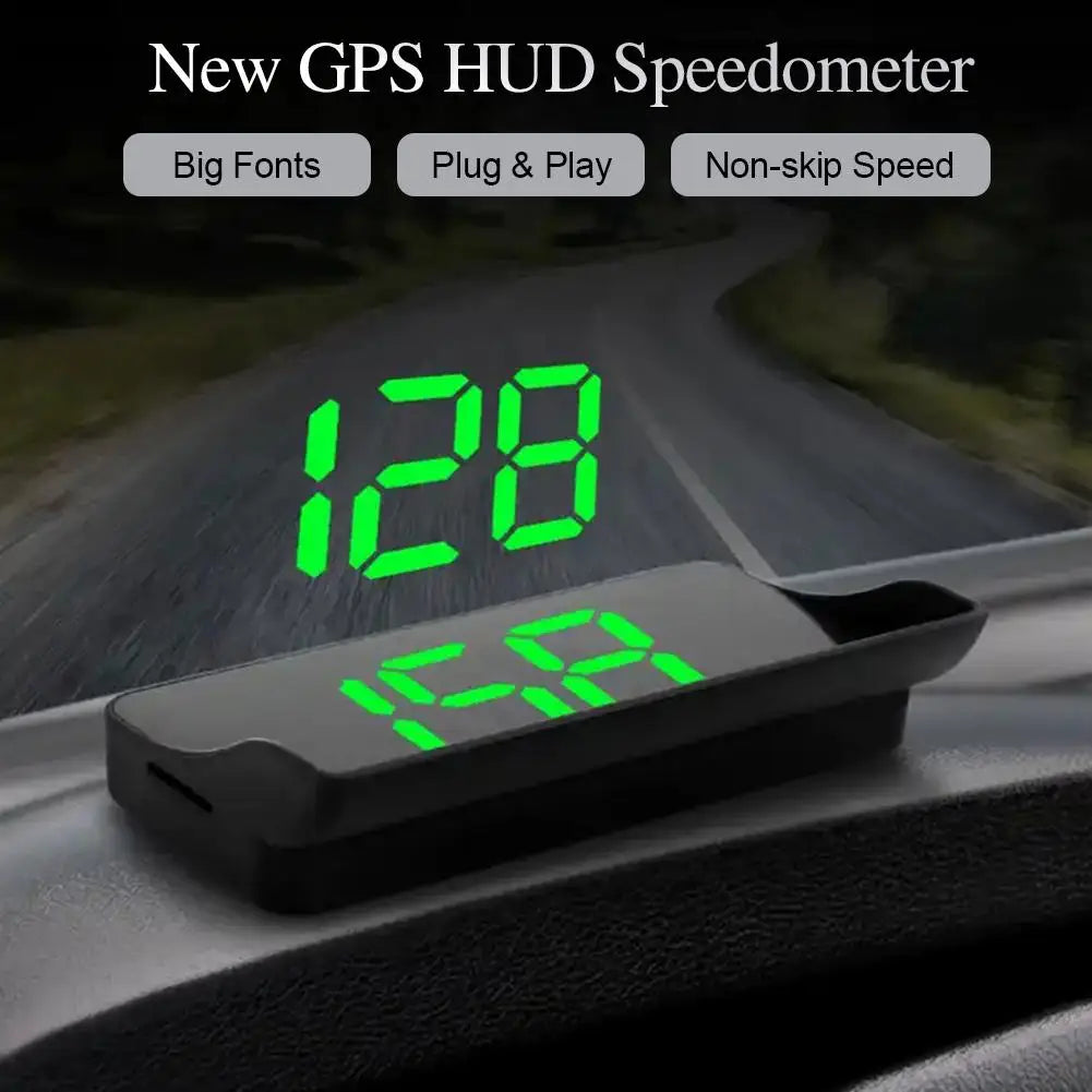 Plug-and-Play GPS HUD Speedometer